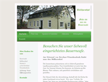 Tablet Screenshot of bauerncafe.com