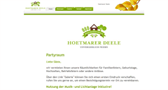Desktop Screenshot of bauerncafe.de